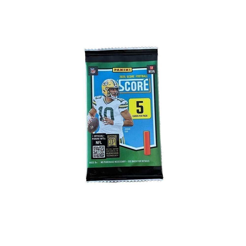 2025 Panini Score Football Gravity Feed Retail Pack (5 Cards)